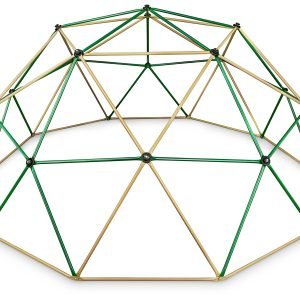 HyperMotion Cupola de cățărat pentru copii XXXL, geodom, teren de joacă în grădină, diametru: 3,7 m